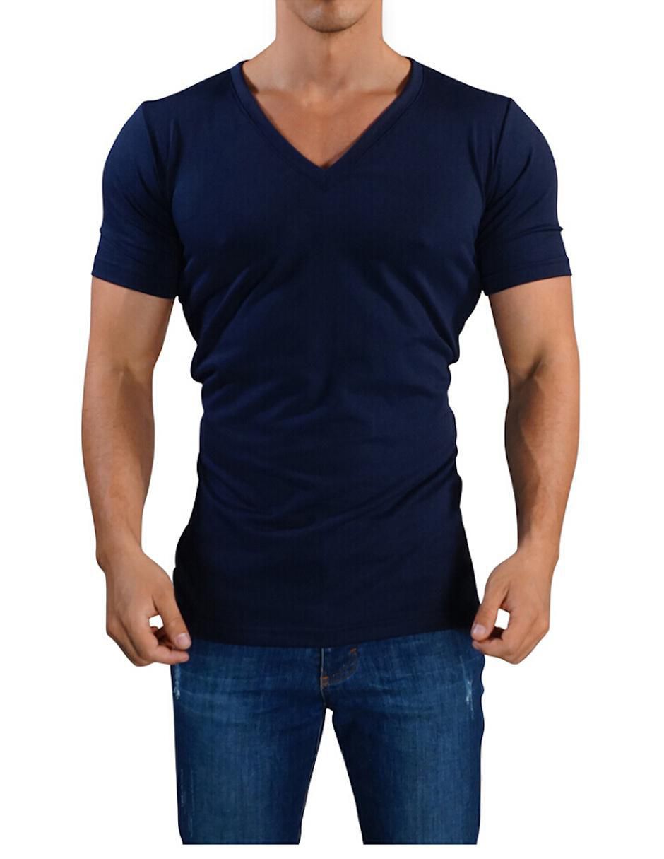 Playera cuello V para hombre Playera cuello V para hombre