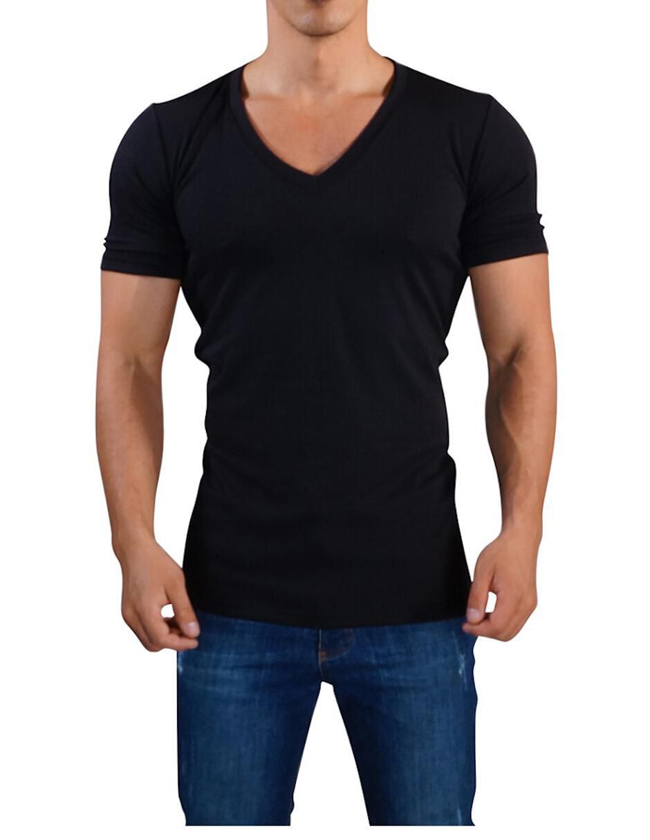 Playera cuello V para hombre Playera cuello V para hombre