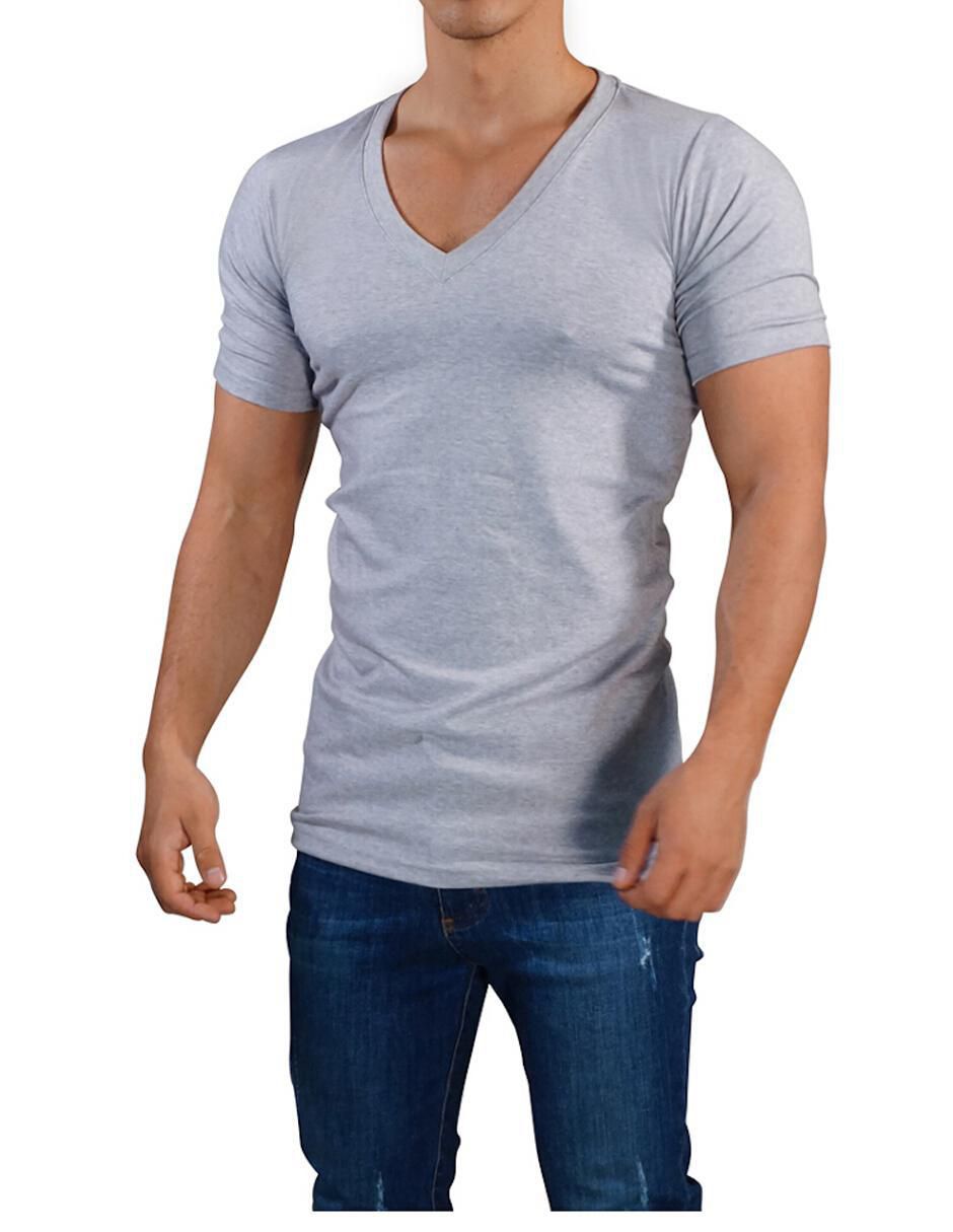 Playera cuello V para hombre Playera cuello V para hombre