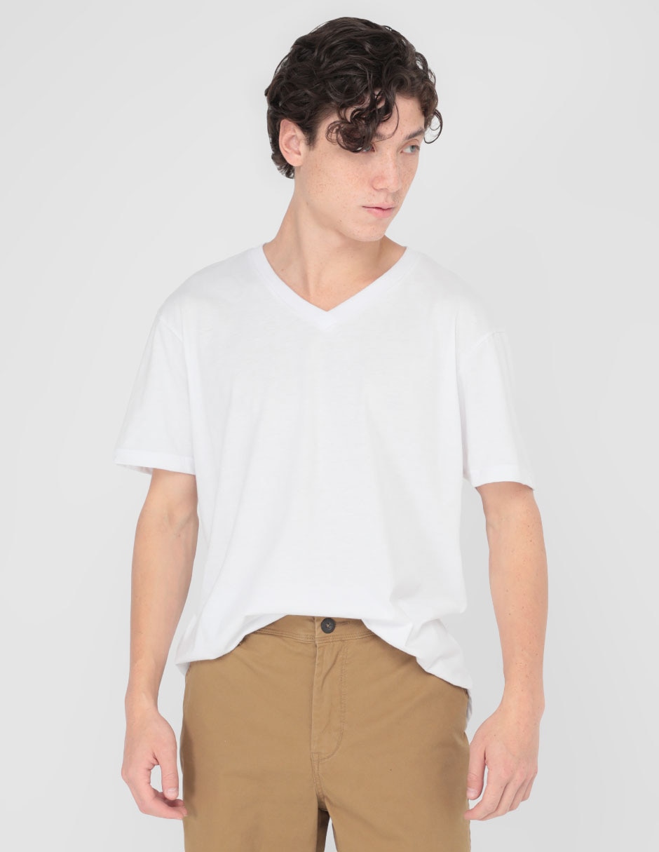 Playera Aéropostale cuello v para hombre Playera Aéropostale cuello v para hombre
