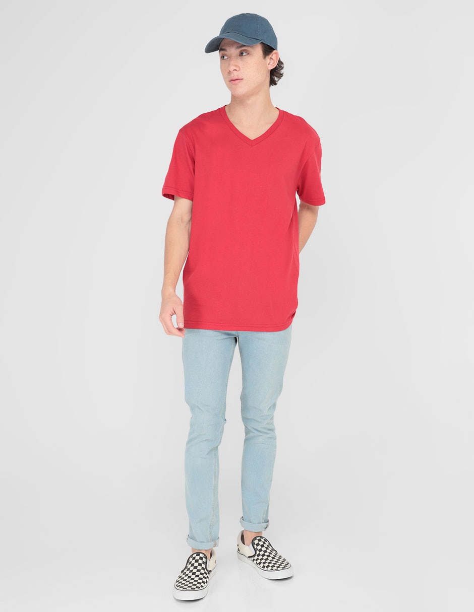 Playera Aéropostale cuello v para hombre