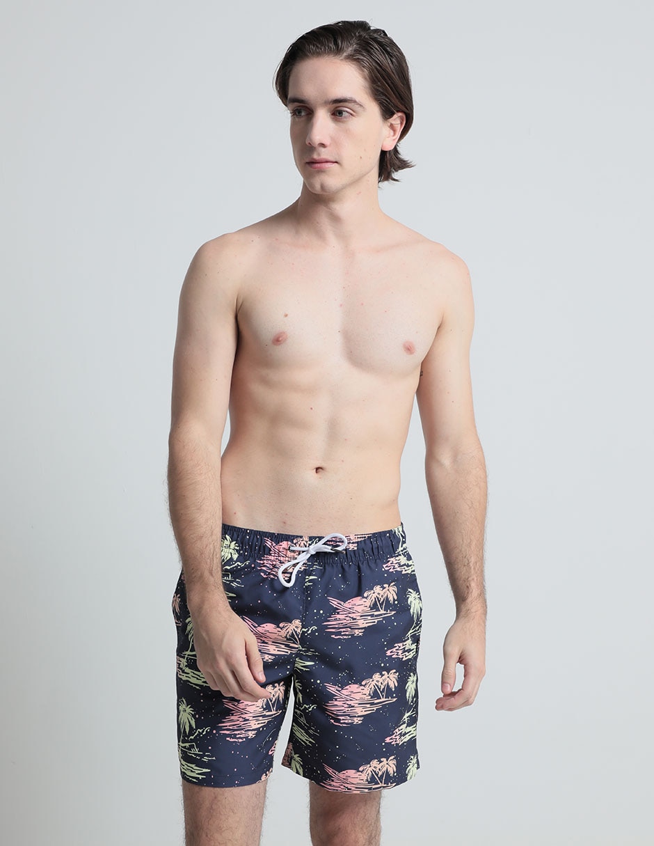 Traje de baño Aéropostale calzón de malla integrado para hombre