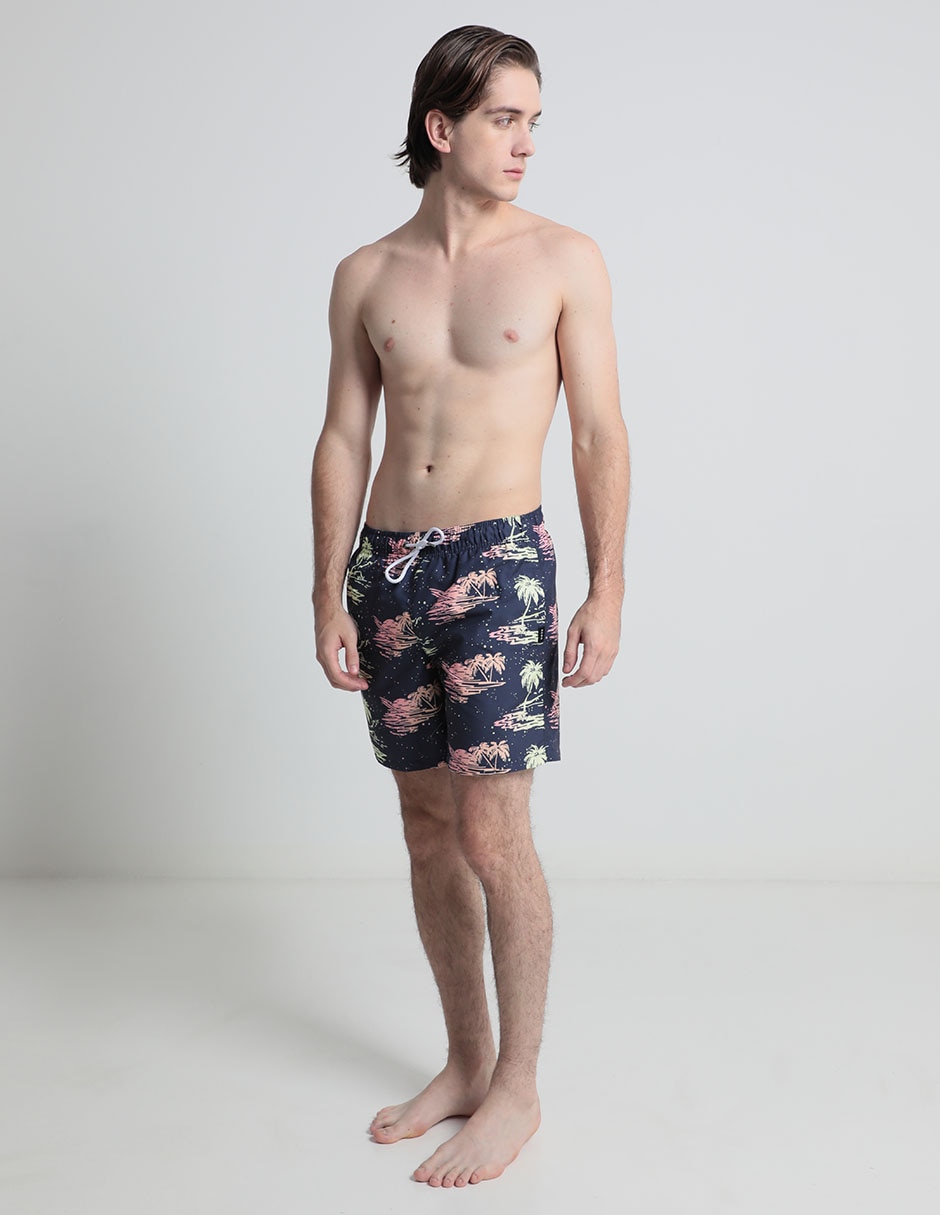 Traje de baño Aéropostale calzón de malla integrado para hombre 3