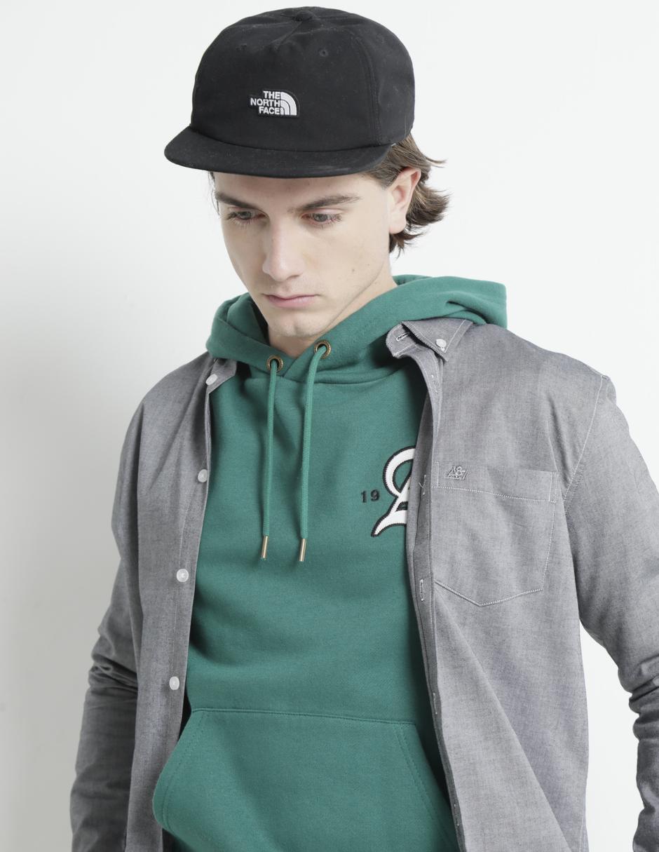 Camisa casual Aéropostale de algodón manga larga para hombre