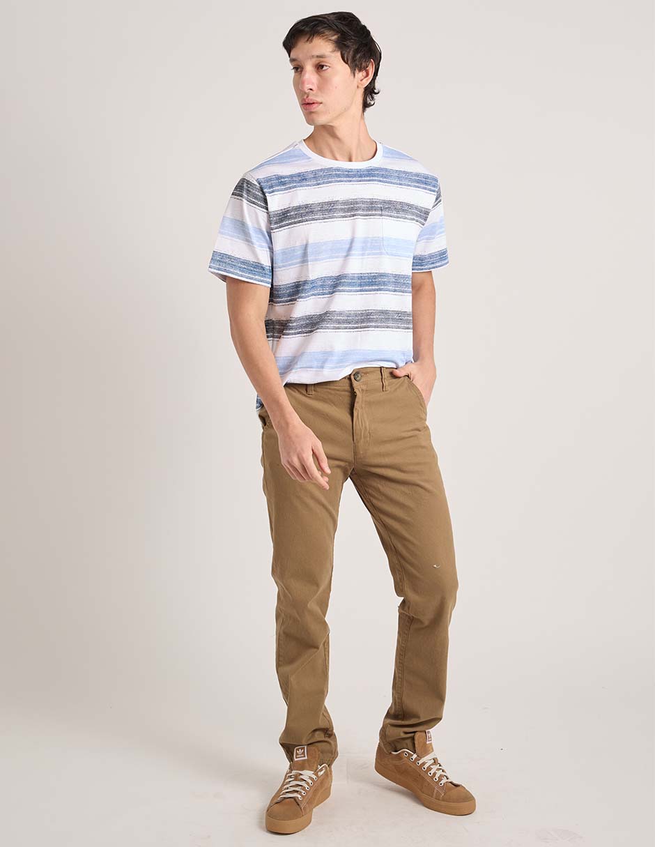 Pantalón recto Aéropostale de algodón para hombre