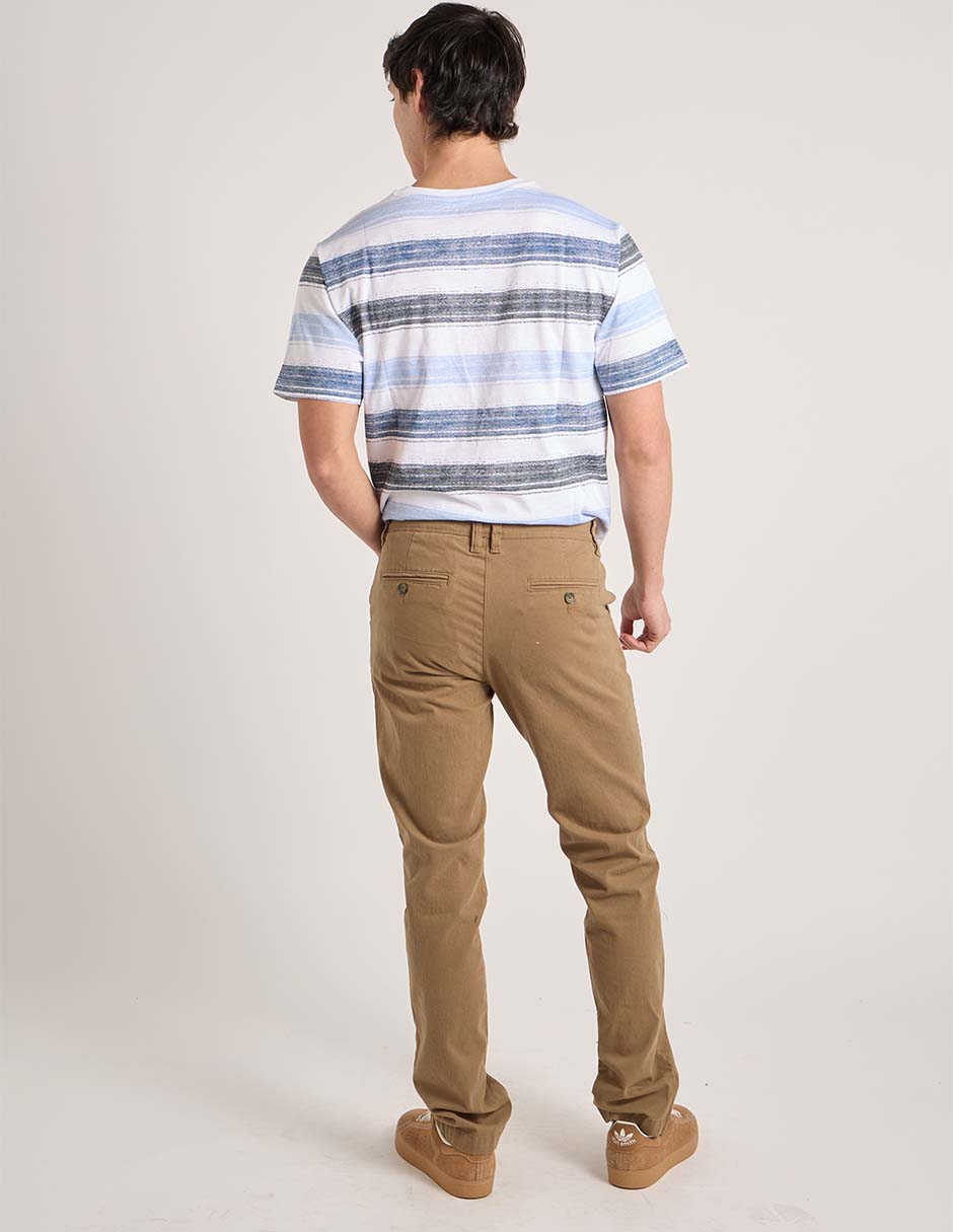 Pantalón recto Aéropostale de algodón para hombre
