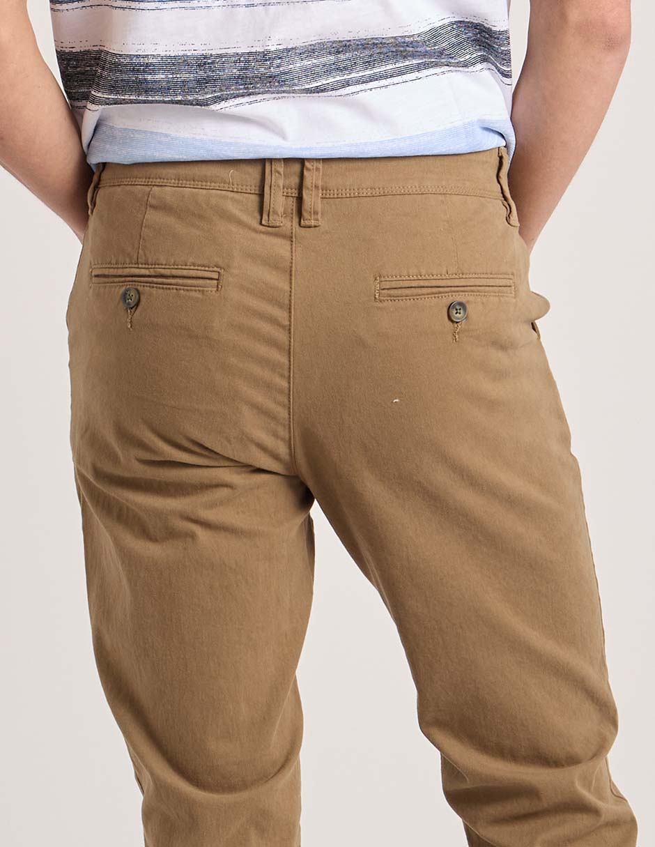 Pantalón recto Aéropostale de algodón para hombre