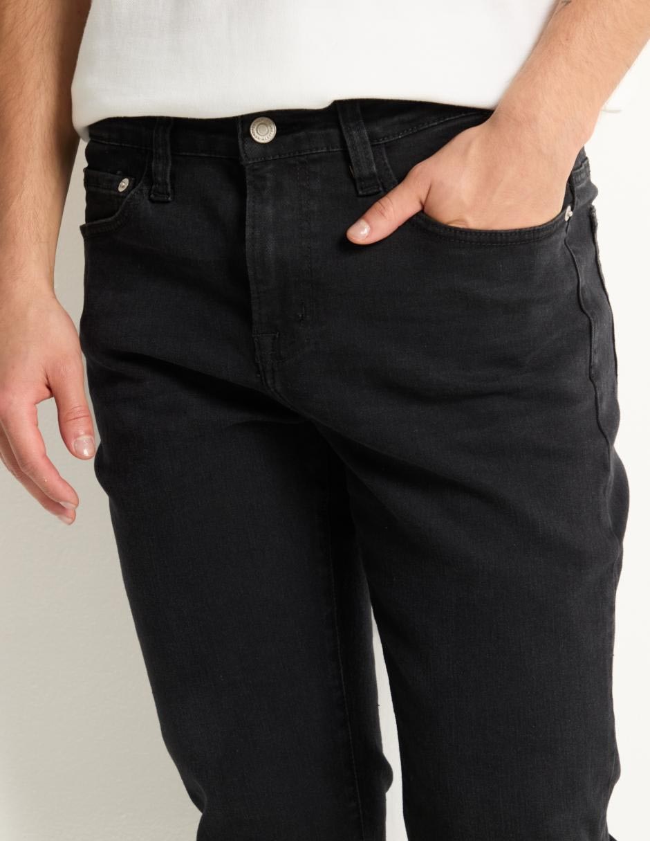 Jeans slim Aéropostale lavado obscuro para hombre