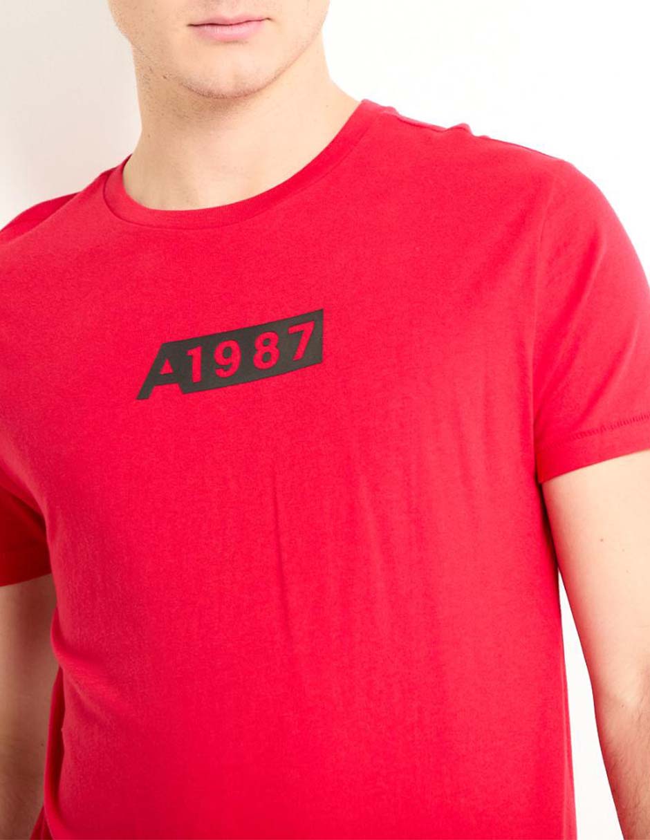 Playera cuello redondo para hombre 4