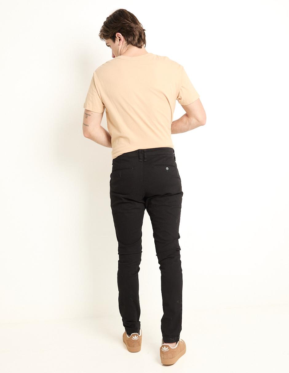 Pantalón regular de algodón para hombre 2