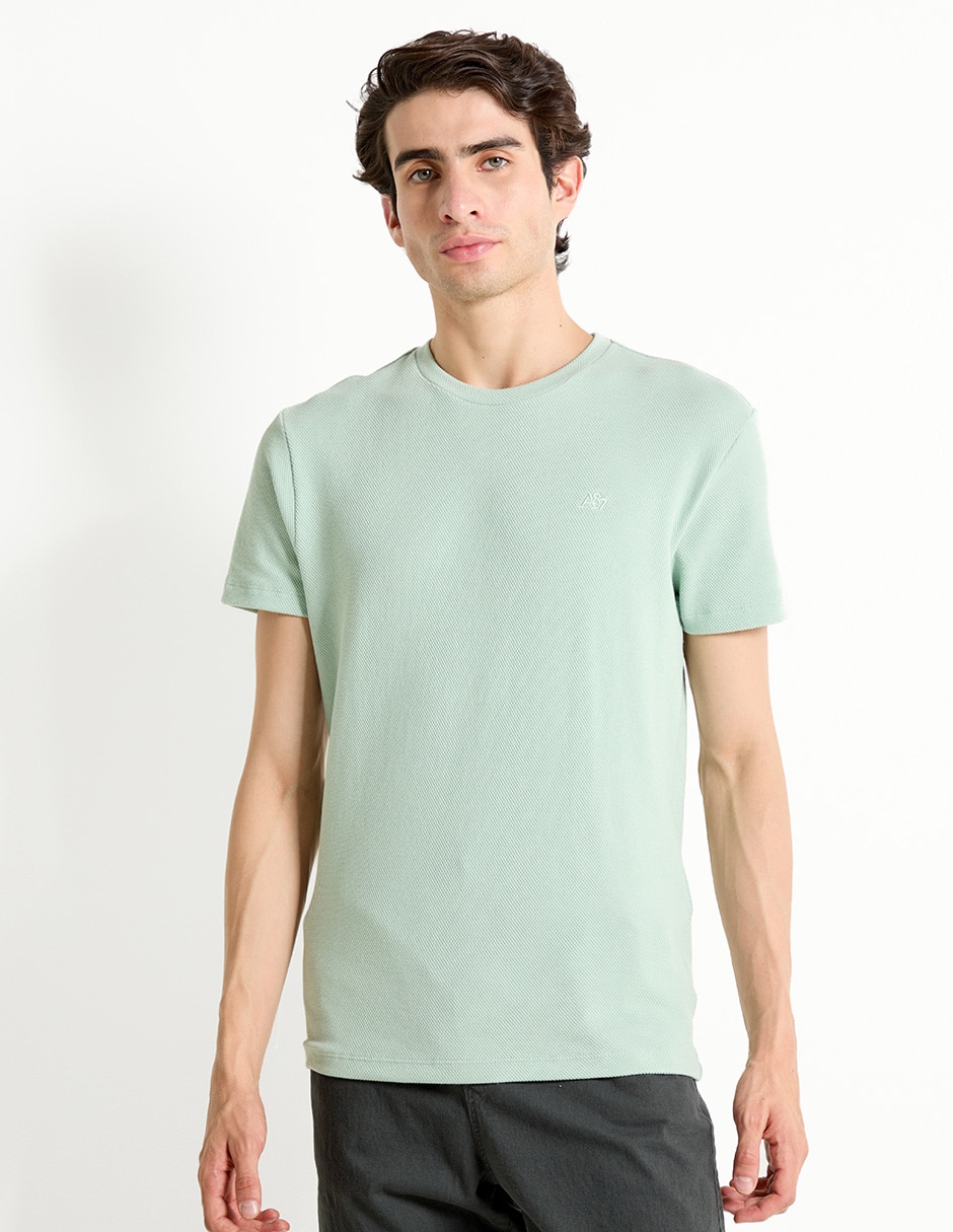 Playera manga corta para hombre