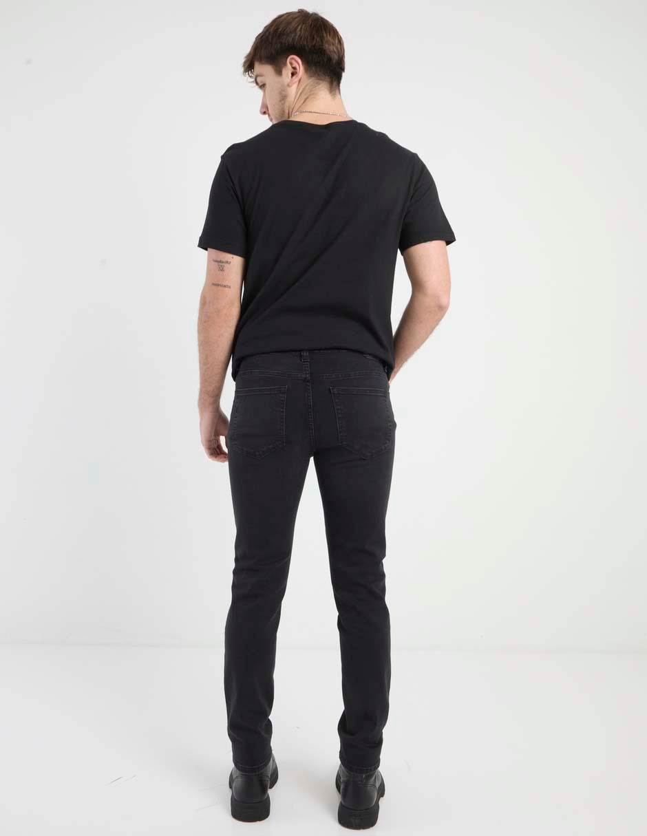 Jeans slim Aéropostale lavado stone wash para hombre