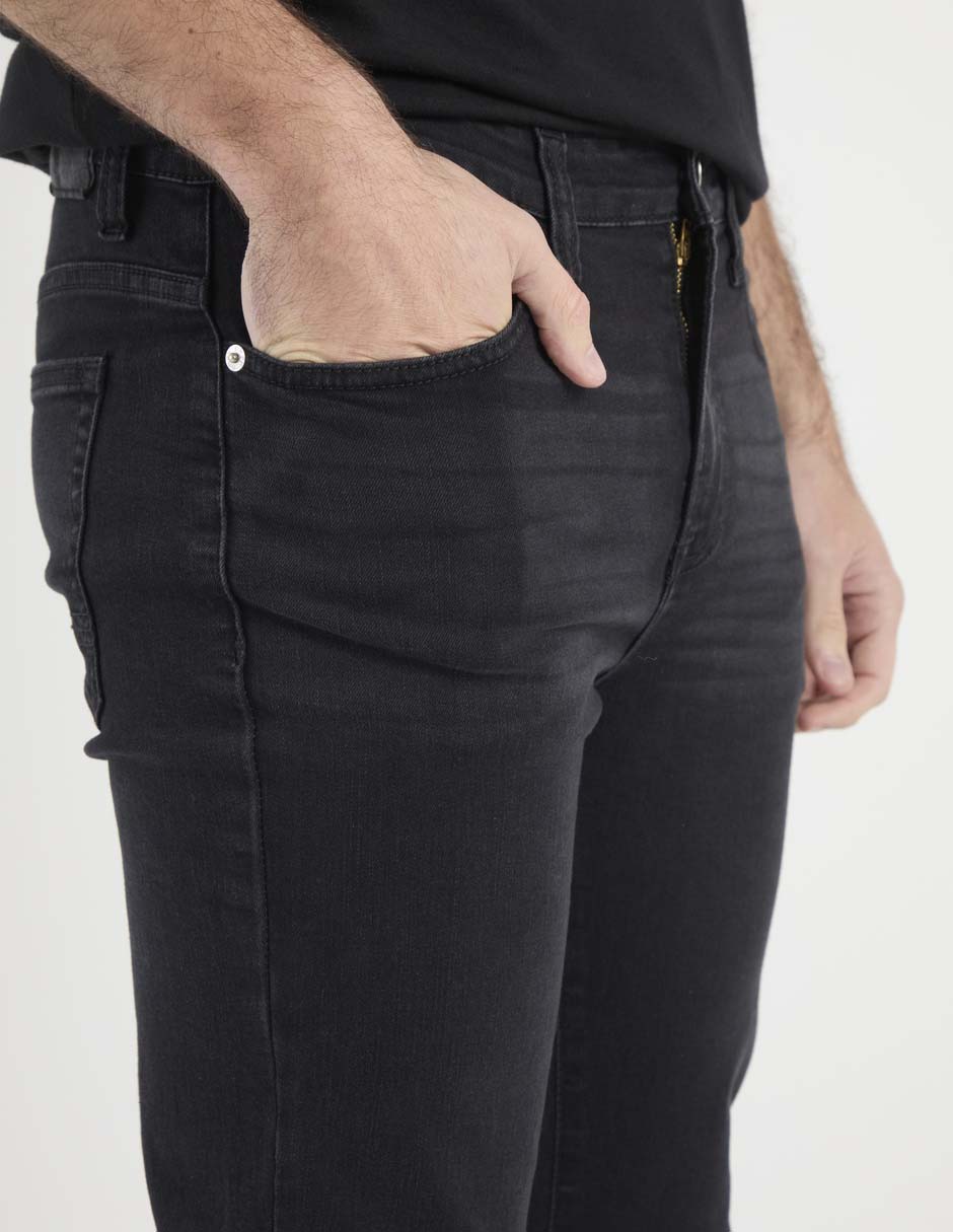 Jeans slim Aéropostale lavado stone wash para hombre