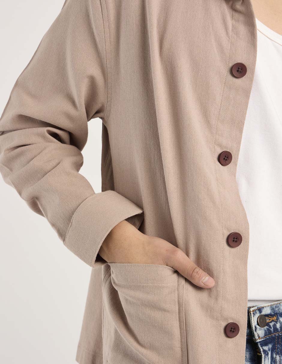 Sobrecamisa casual Aéropostale de algodón manga larga para hombre