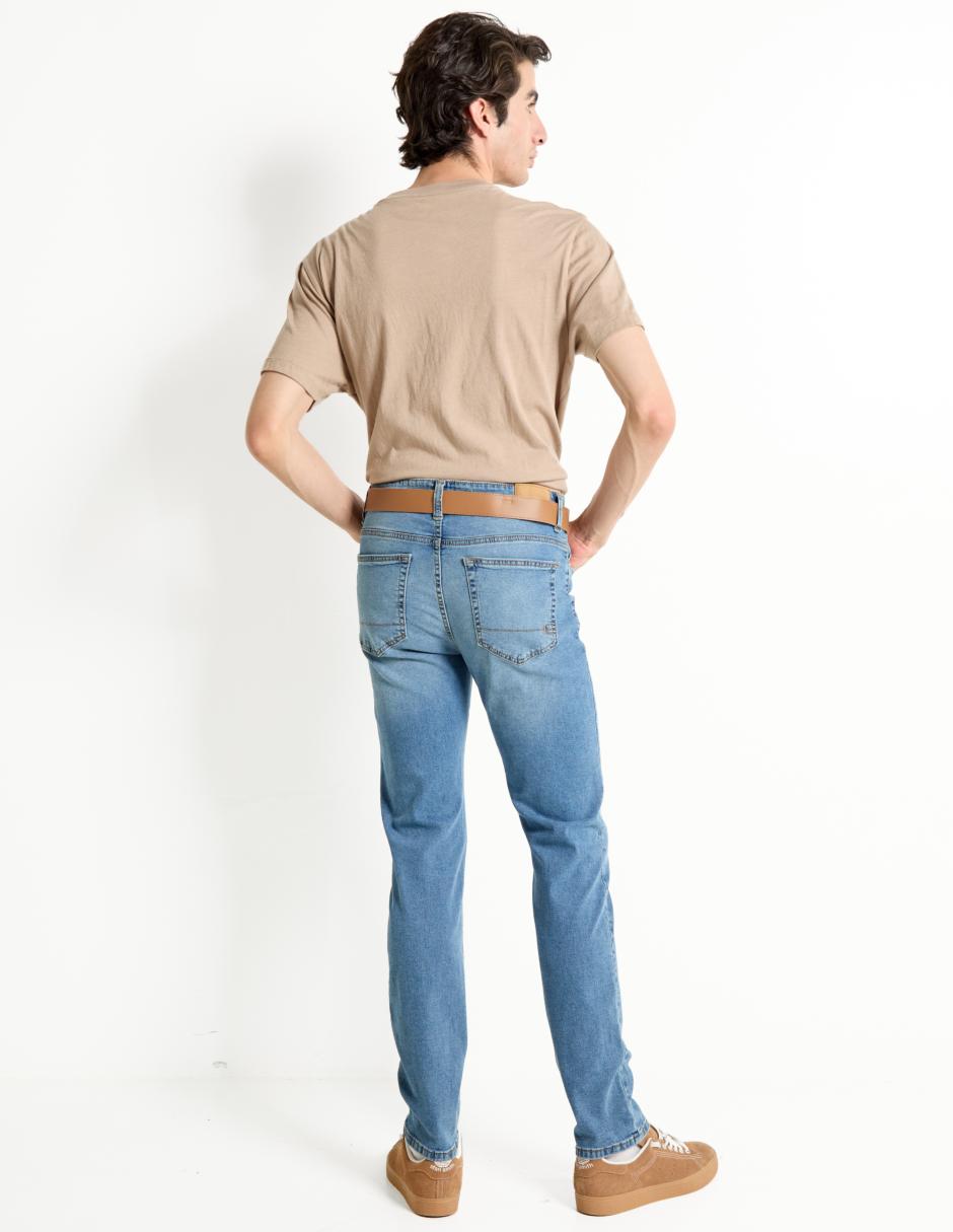 Jeans slim Aéropostale deslavado para hombre