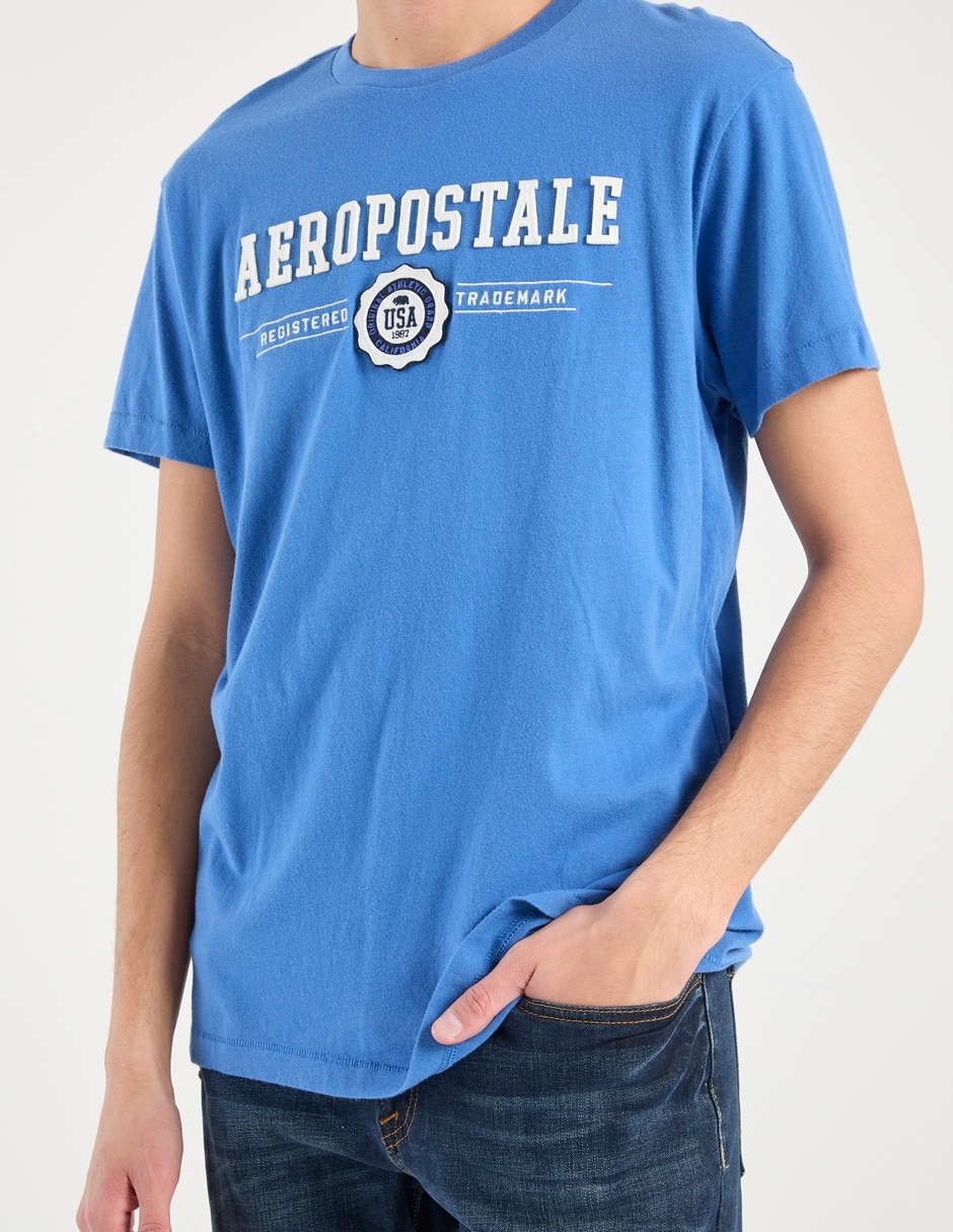 Playera Aéropostale cuello redondo para hombre