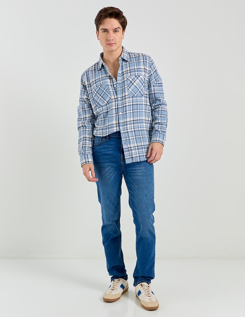 Jeans slim Aéropostale lavado medio para hombre