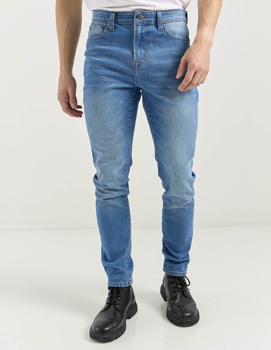 Jeans skinny Aéropostale deslavado para hombre