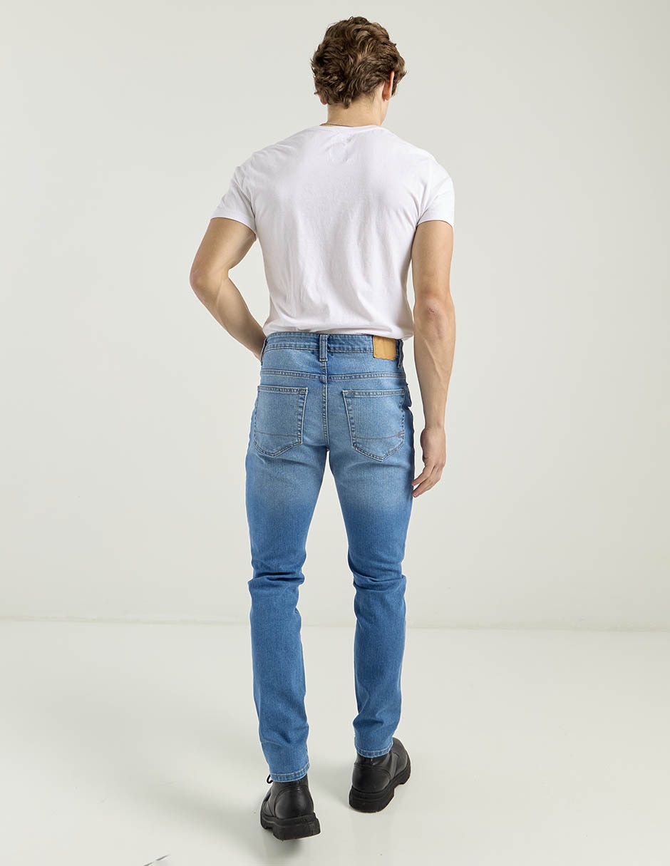 Jeans skinny Aéropostale deslavado para hombre
