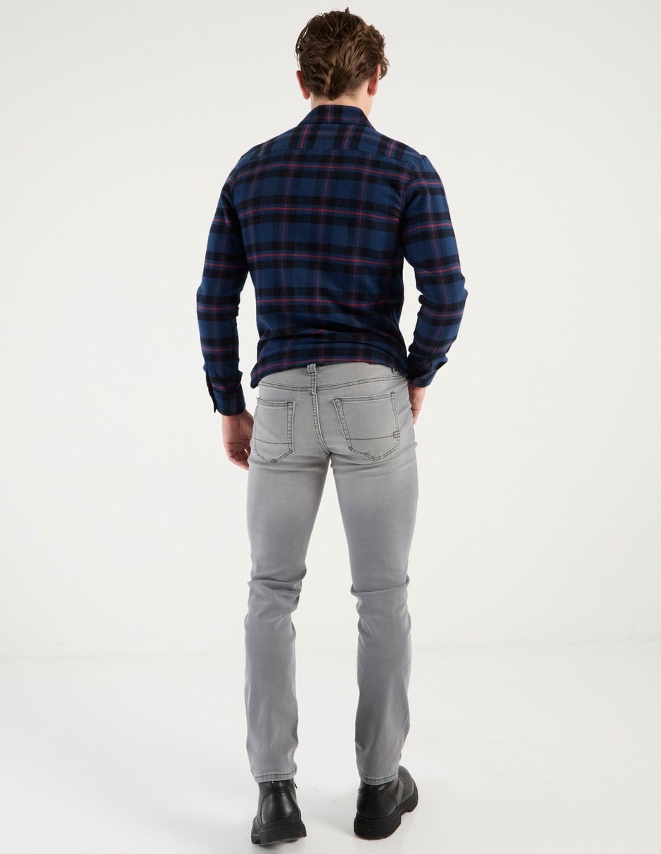 Jeans slim Aéropostale lavado sand blast para hombre