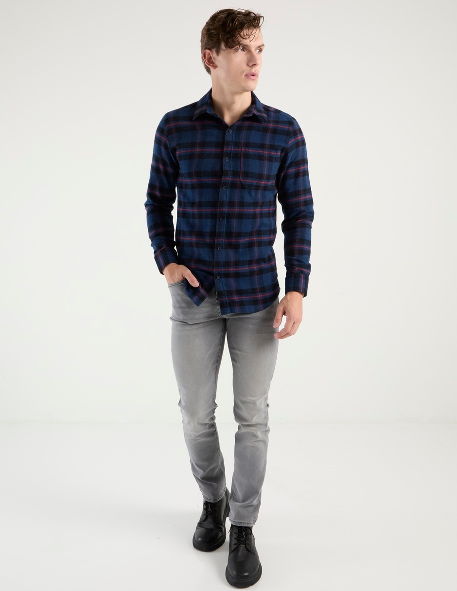 Jeans slim Aéropostale lavado sand blast para hombre