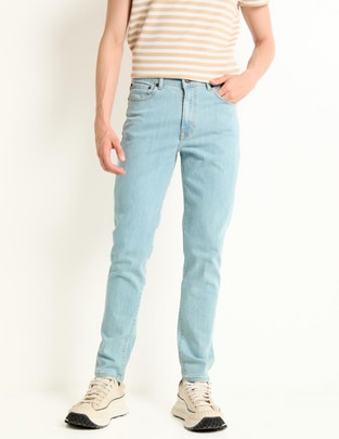 Jeans skinny lavado claro para hombre Jeans skinny lavado claro para hombre