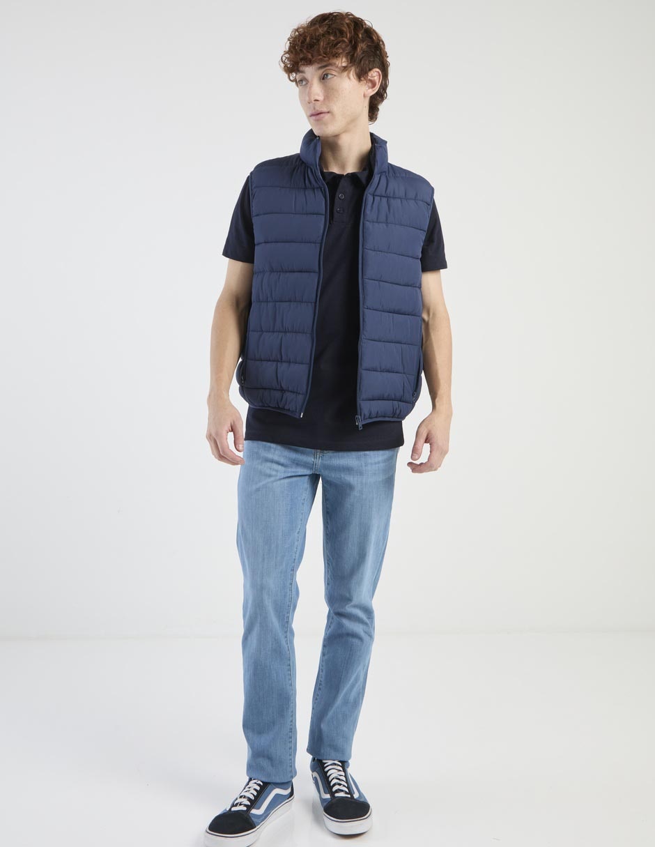 Jeans slim Aéropostale lavado claro para hombre