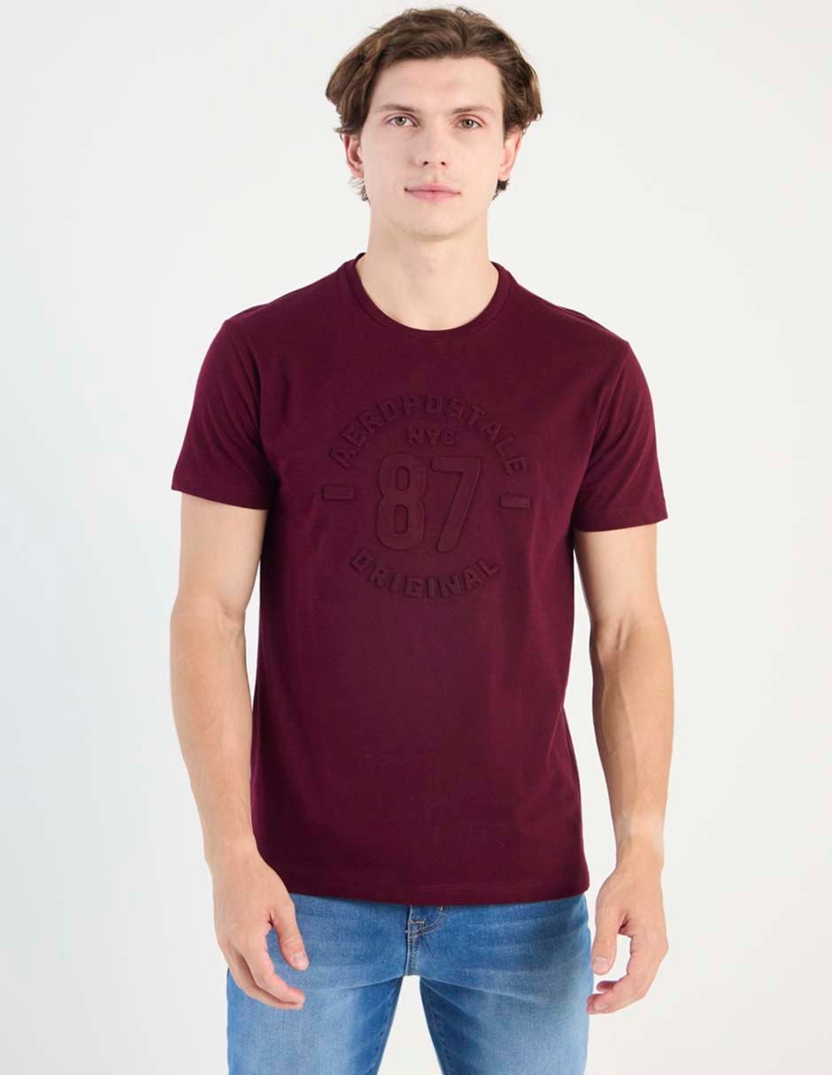 Playera Aéropostale cuello redondo para hombre