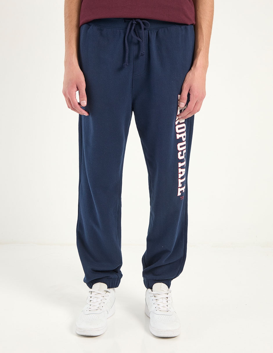 Pants regular Aéropostale con agujeta para hombre Pants regular Aéropostale con agujeta para hombre