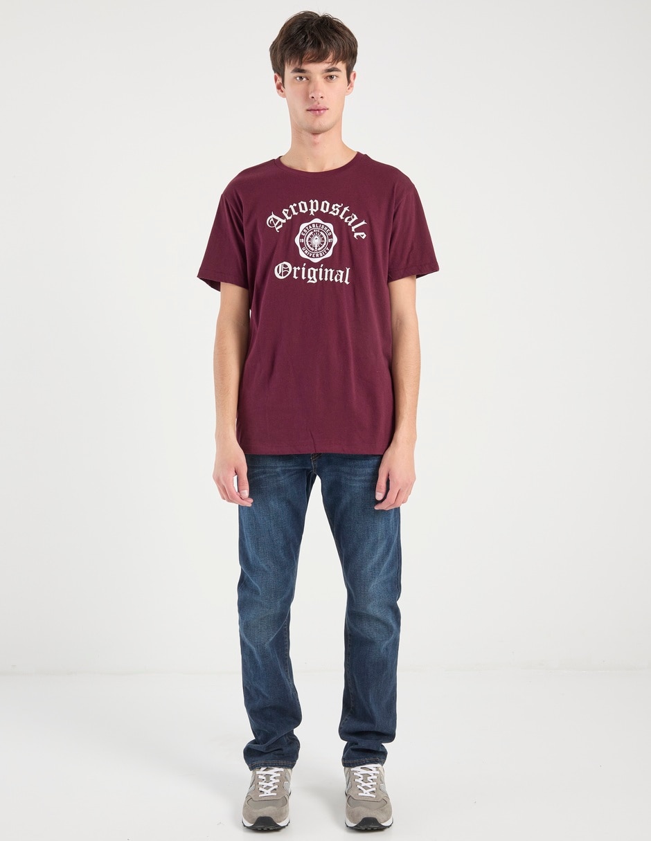 Playera Aéropostale cuello redondo para hombre