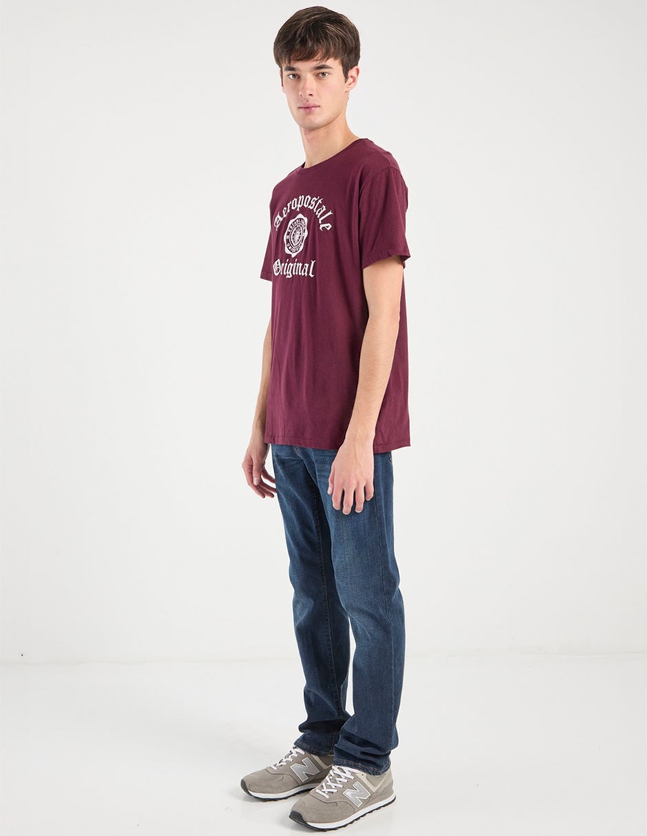 Playera Aéropostale cuello redondo para hombre