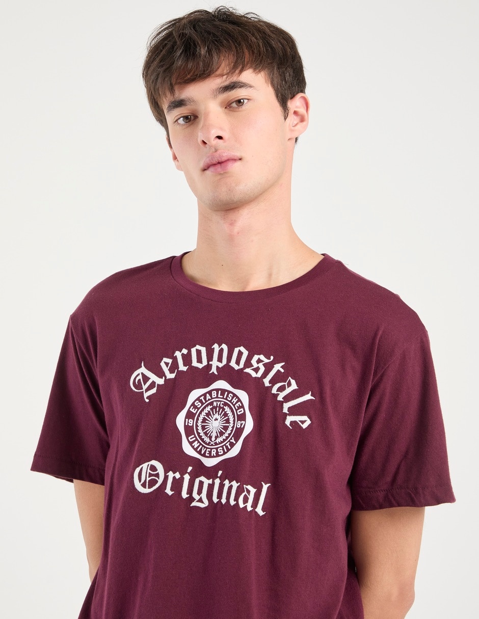 Playera Aéropostale cuello redondo para hombre