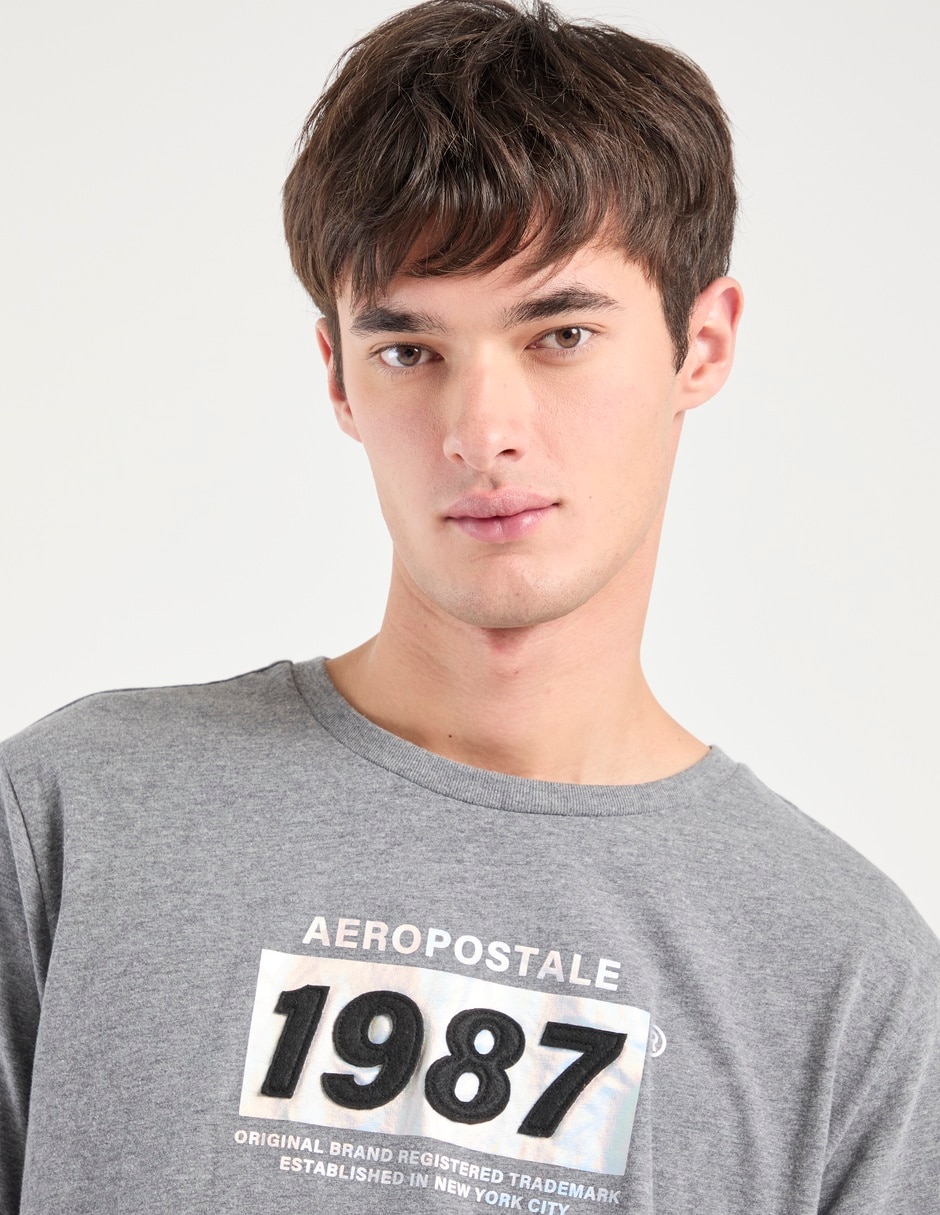 Playera Aéropostale cuello redondo para hombre