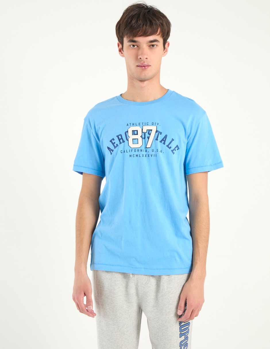 Playera cuello redondo para hombre