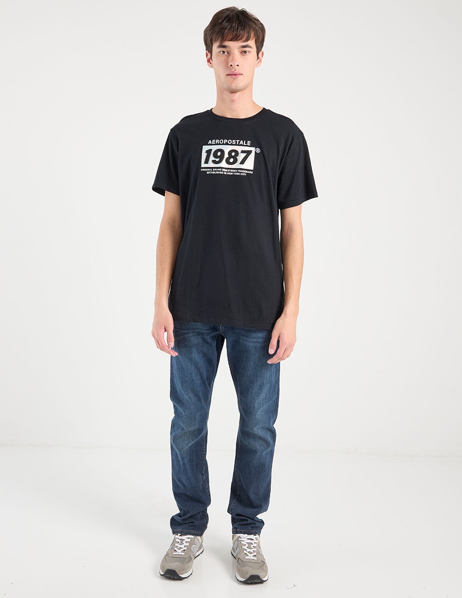 Playera Aéropostale cuello redondo para hombre