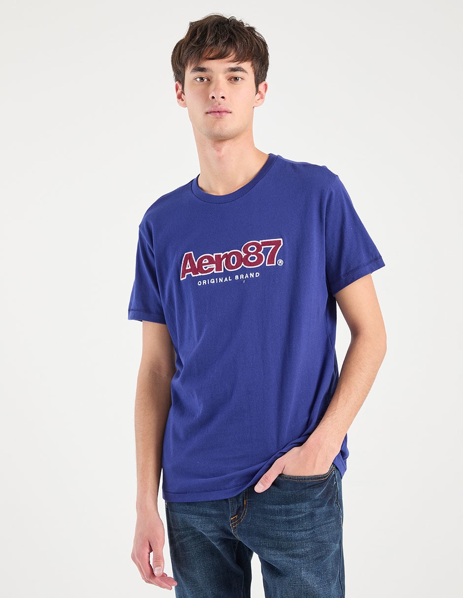 Playera cuello redondo para hombre 1