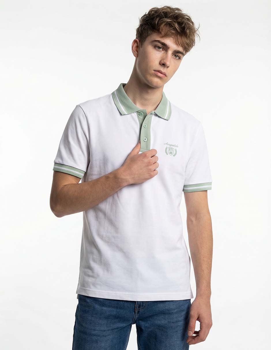Playera tipo polo Aéropostale para hombre