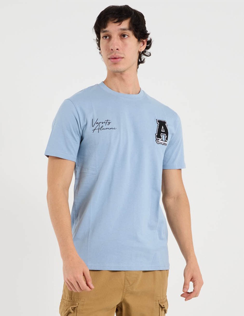 Playera aéropostale cuello redondo para hombre