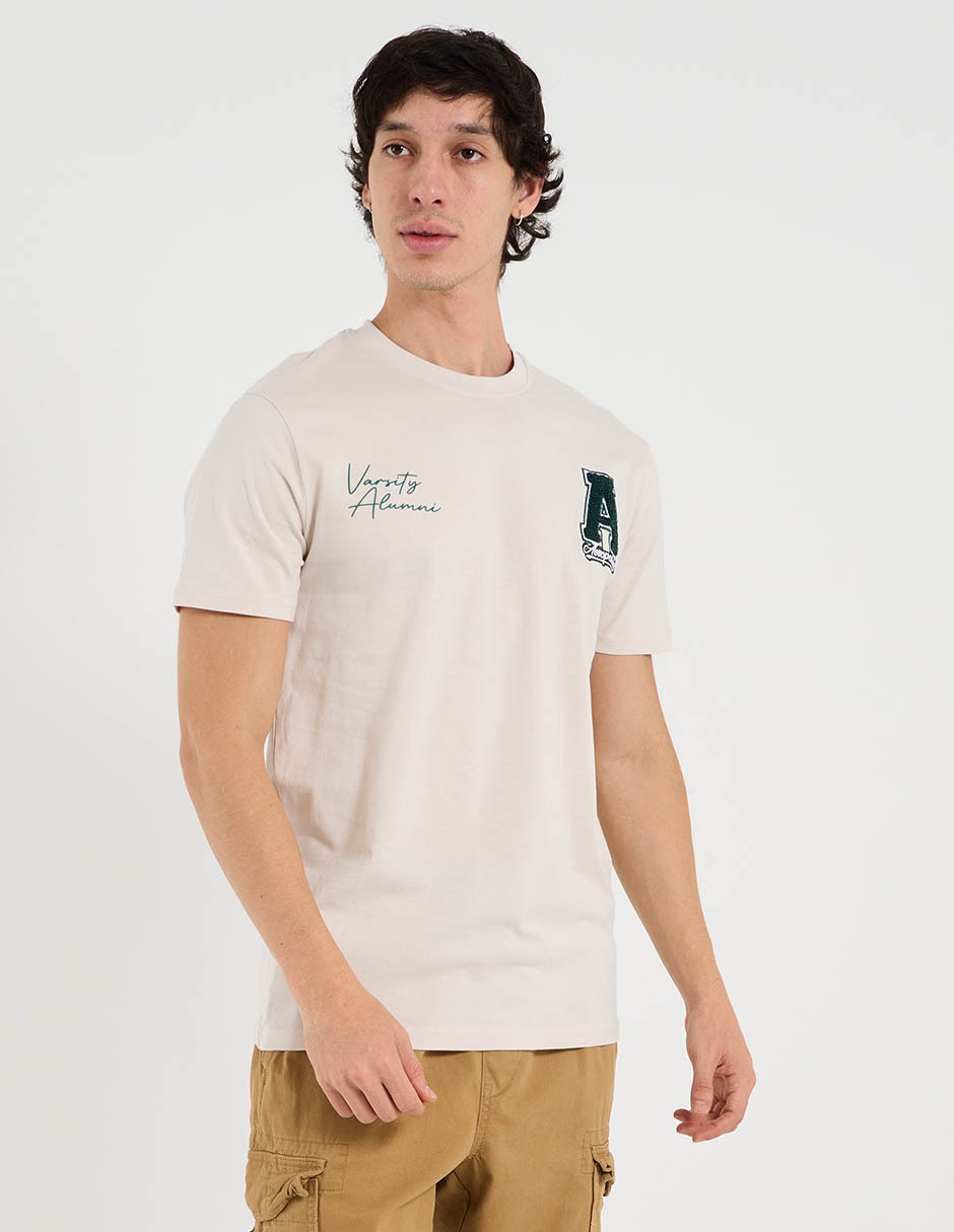 Playera cuello redondo para hombre 2