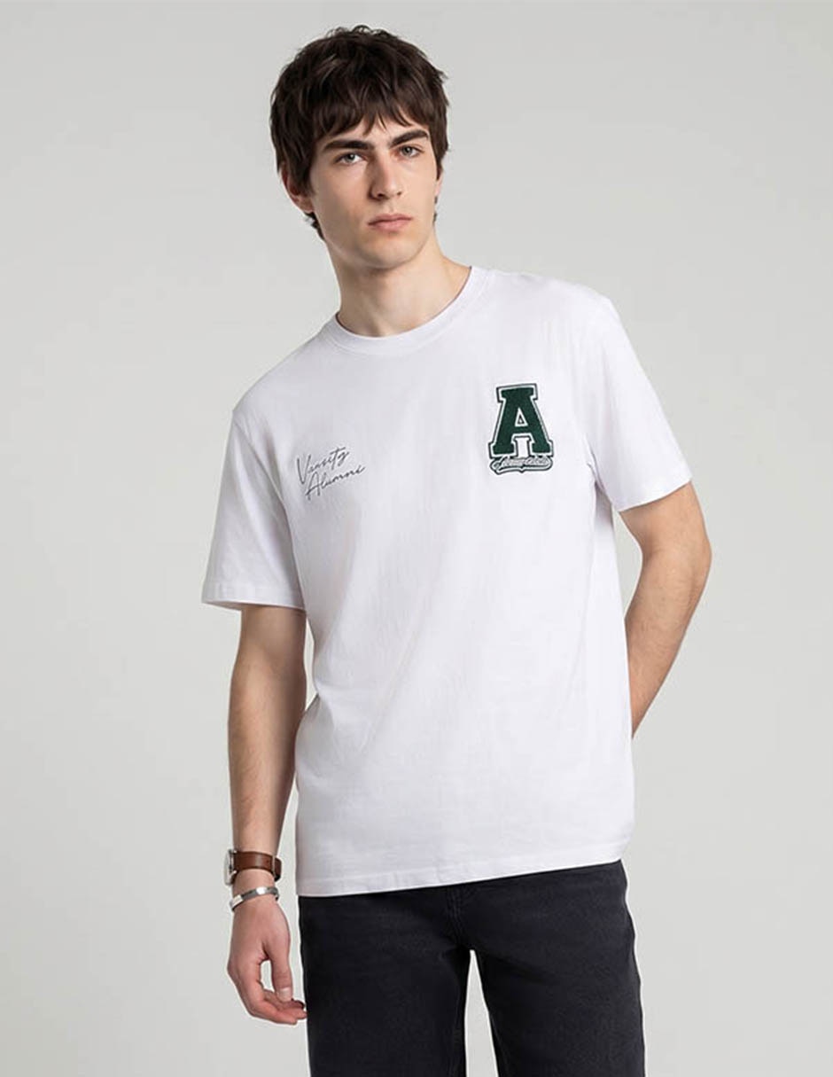 Playera cuello redondo para hombre Playera cuello redondo para hombre