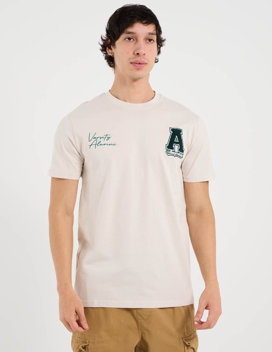Playera cuello redondo para hombre Playera cuello redondo para hombre