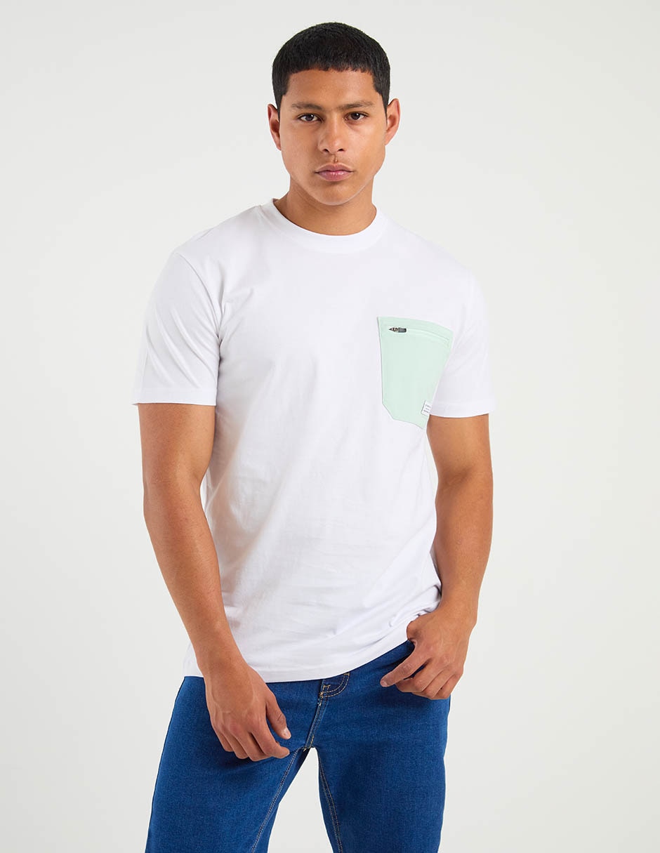 Playera cuello redondo para hombre