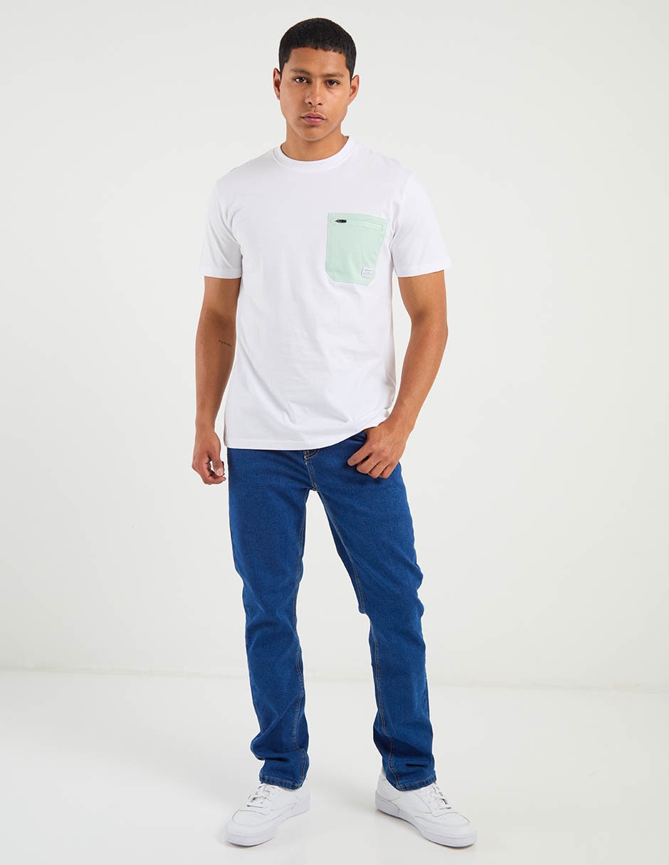 Playera cuello redondo para hombre