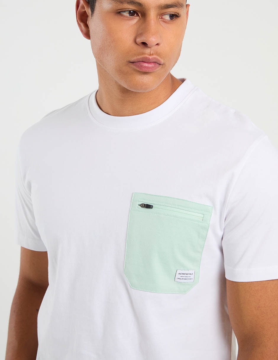 Playera cuello redondo para hombre