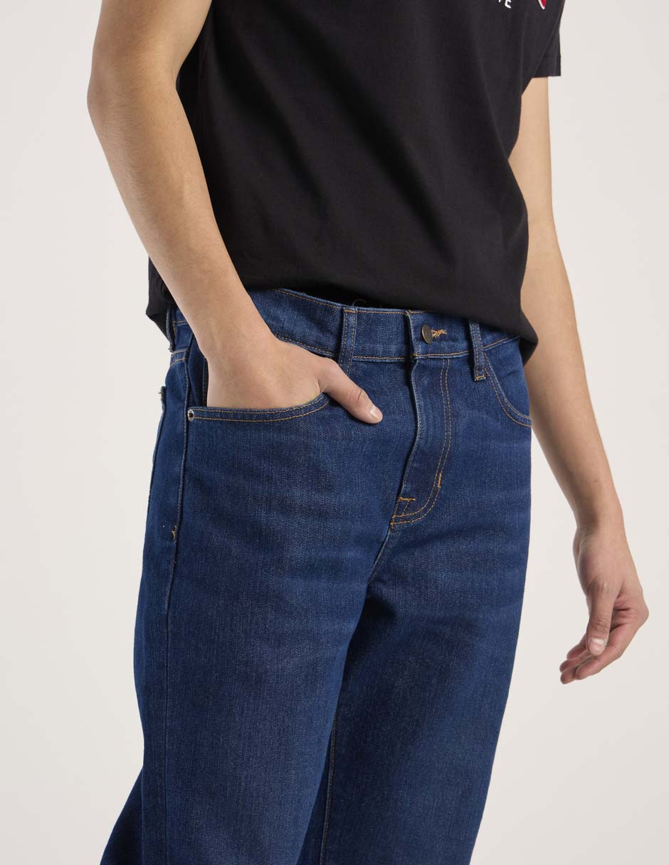 Jeans straight Aéropostale lavado whisker para hombre