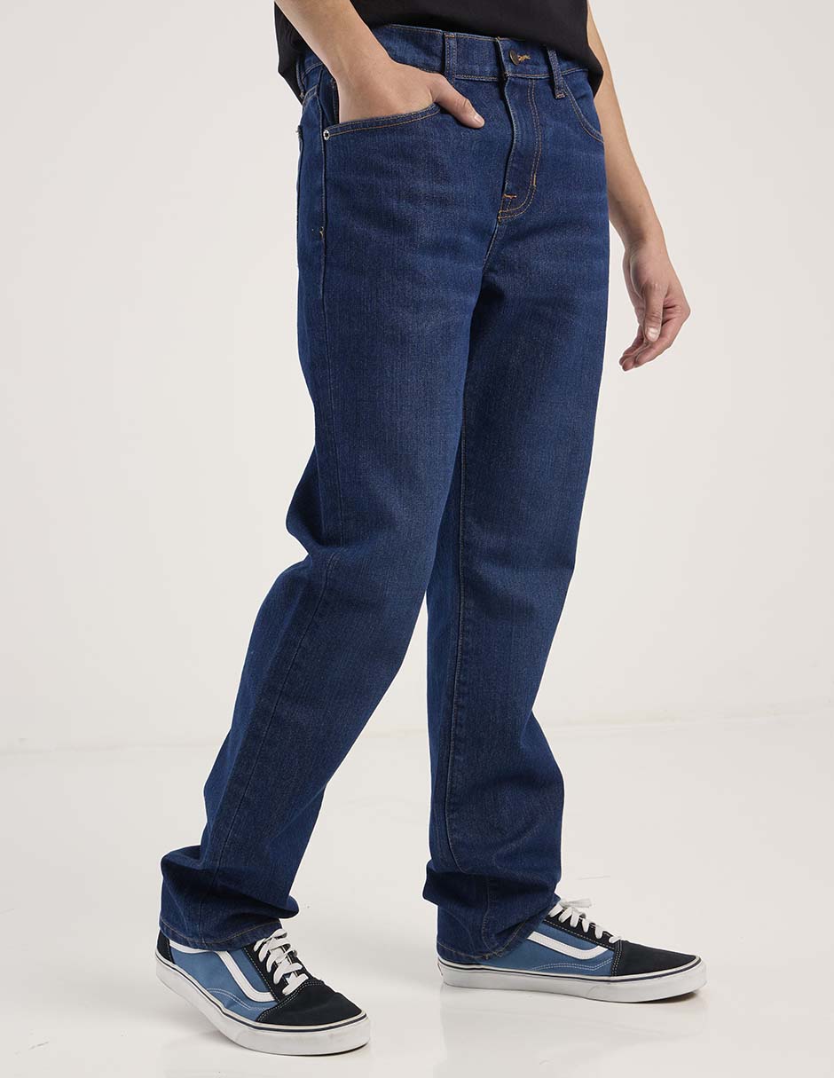 Jeans straight Aéropostale lavado whisker para hombre