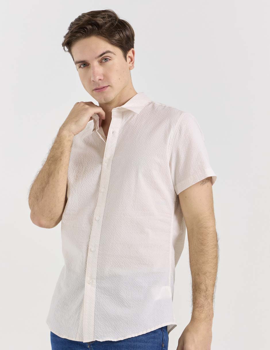 Camisa casual Aéropostale manga corta para hombre