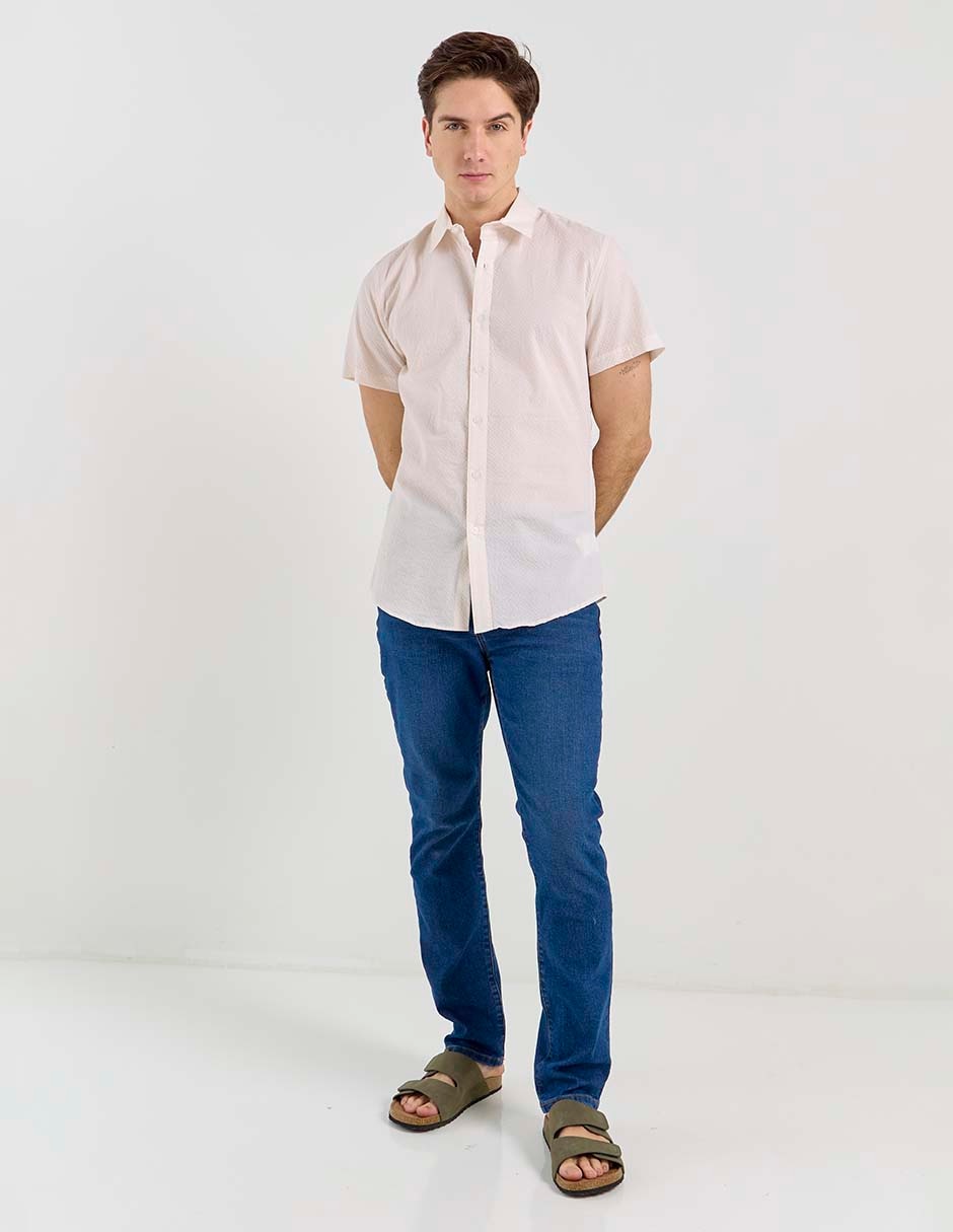 Camisa casual Aéropostale manga corta para hombre