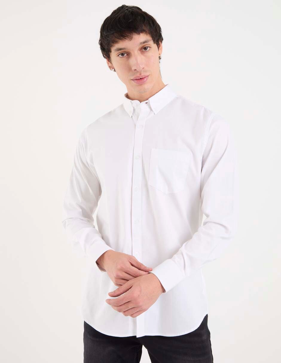 Camisa casual aéropostale de algodón manga larga para hombre Camisa casual aéropostale de algodón manga larga para hombre