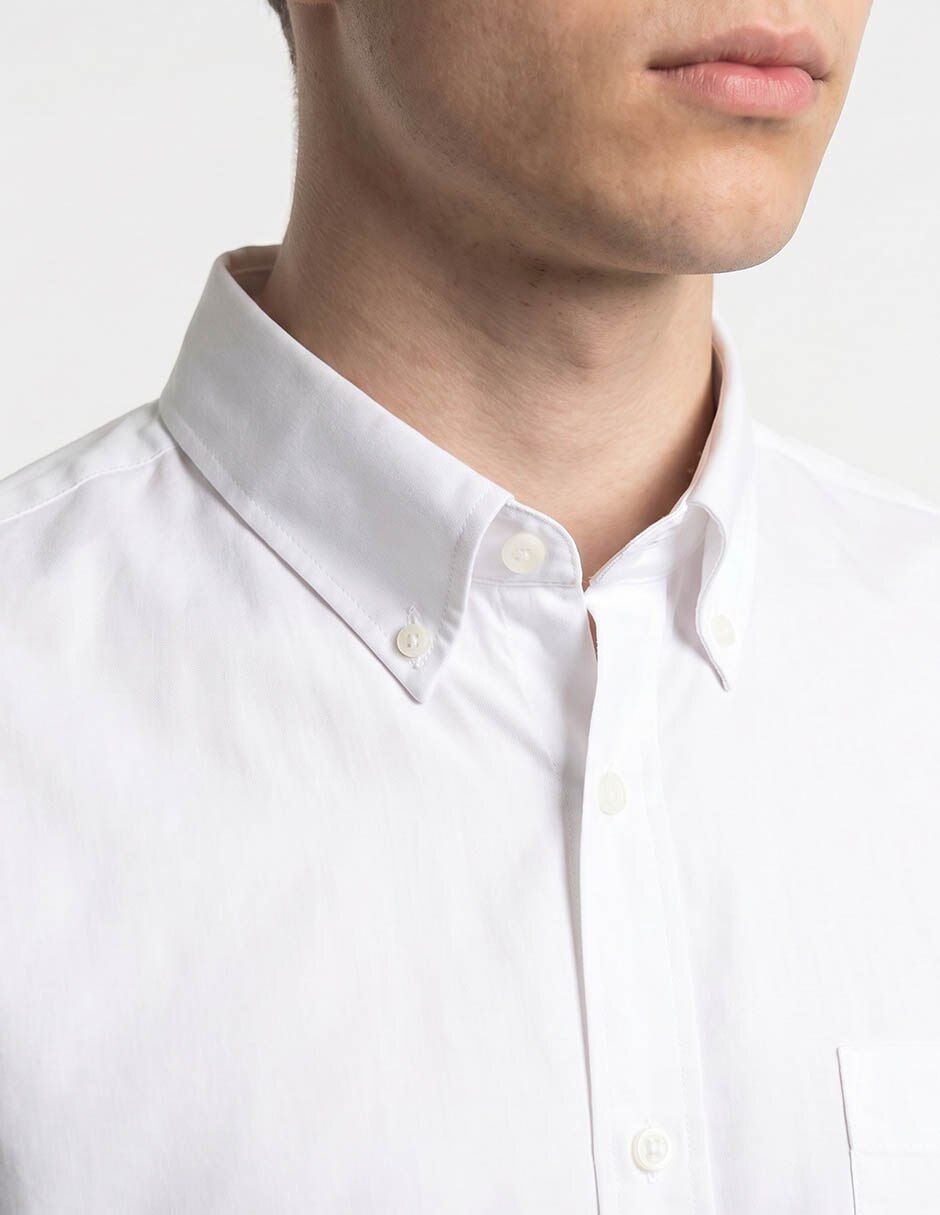 Camisa casual aéropostale de algodón manga larga para hombre
